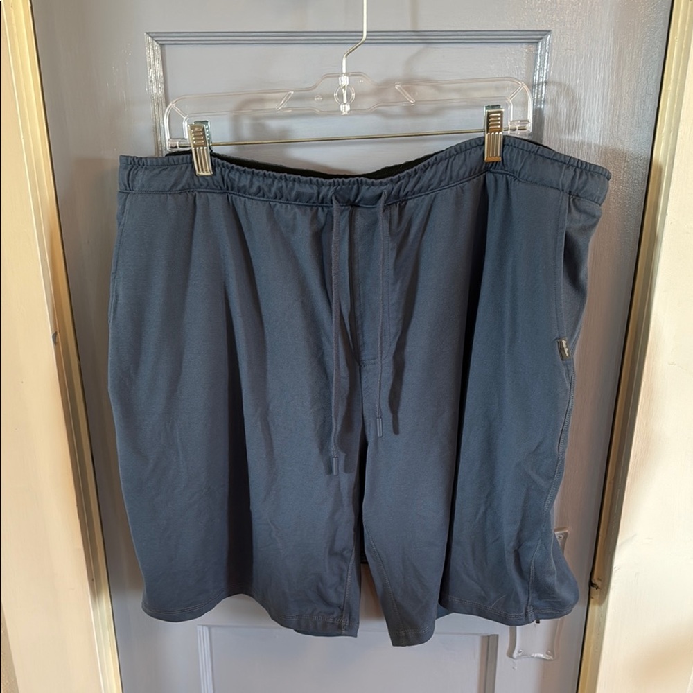 Eddie Bauer Gray Athletic Shorts with Elastic Waistband